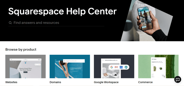 Squarespace help center - Wix vs Squarespace