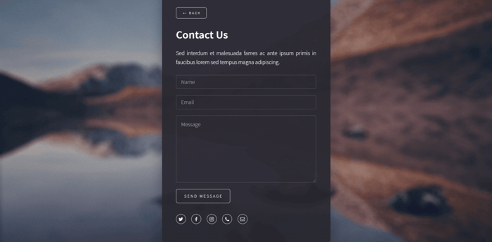 Carrd themes