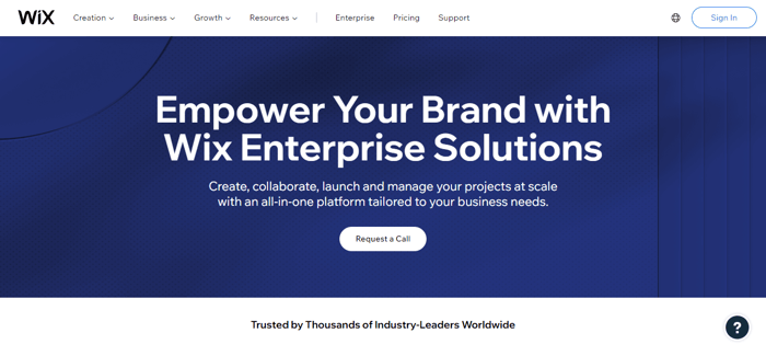 What is Wix: Wix Enterprise