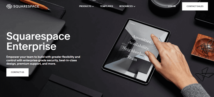 Squarespace enterprise - Wix vs Squarespace