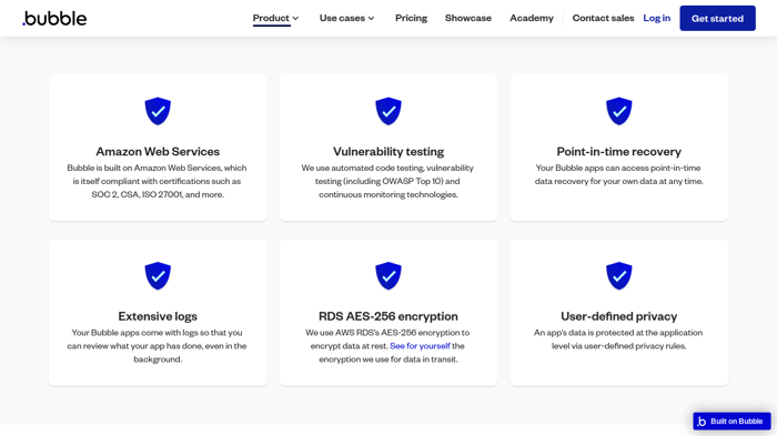 Bubble security