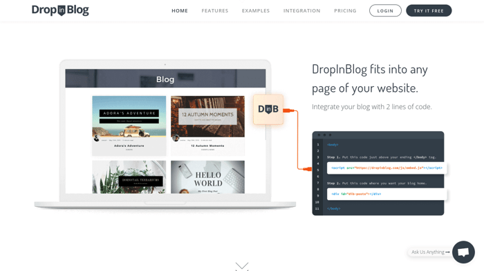DropInBlog for Squarespace