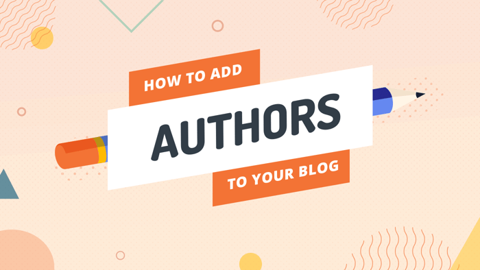 How to add authors to your blog on DropInBlog