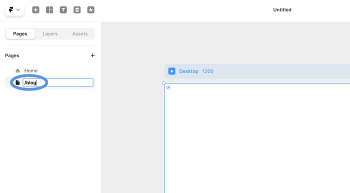 Framer blog install step