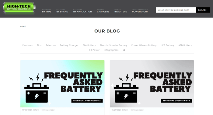 High-Tech Battery Solutions
