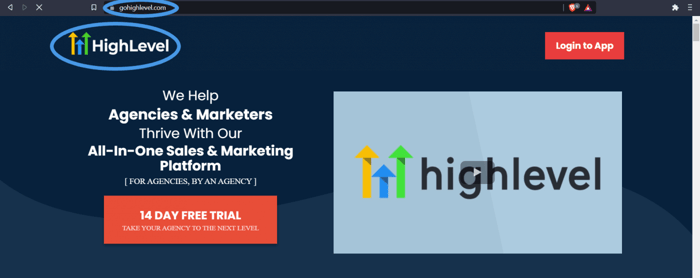 HighLevel domain name