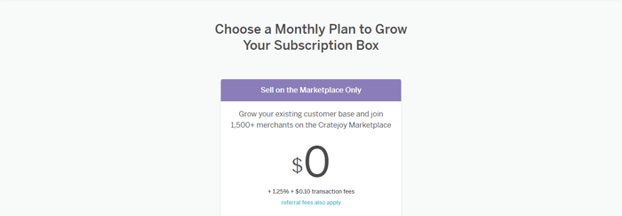 Cratejoy vs Shopify cratejoy free plan