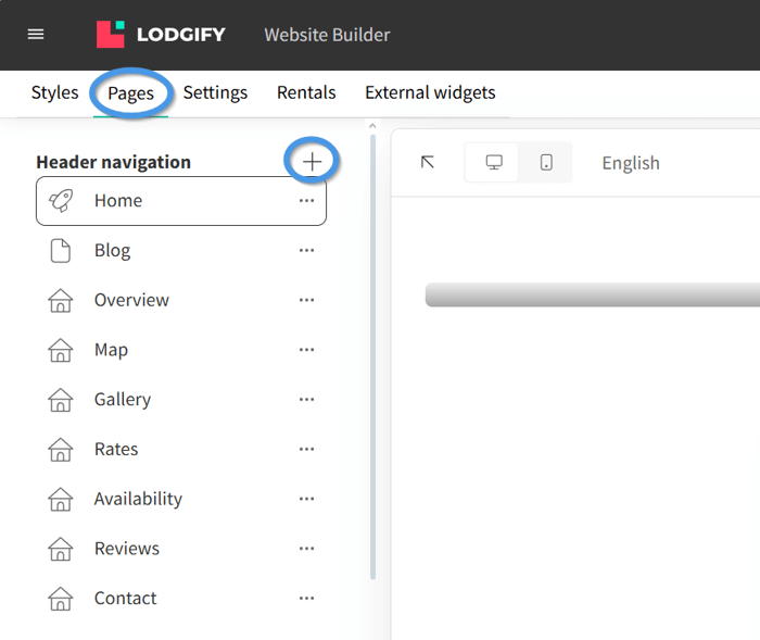 Lodgify blog install step