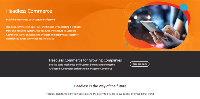 Magento headless commerce