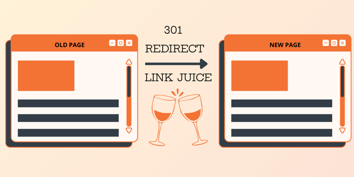 301 redirects can help pass link equity (link juice) from one page to another