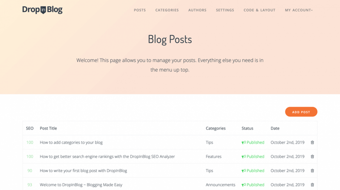 How To Add a New Blog Post