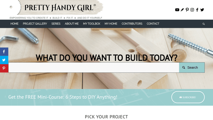 Pretty Handy Girl