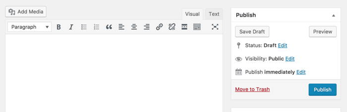Add custom HTML using WYSIWYG editor