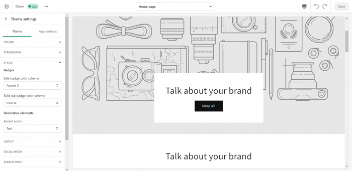 Shopify customization
