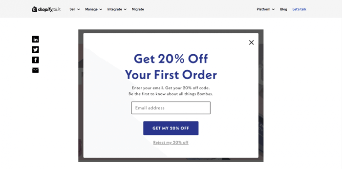 Shopify Plus percentage off Shopify Scripts