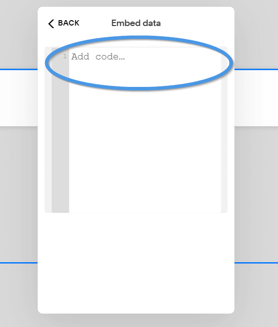 Squarespace blog install step
