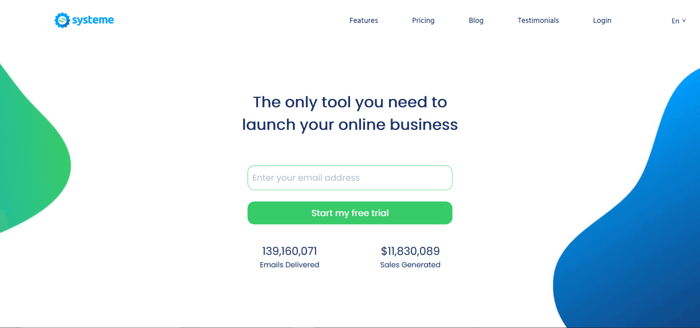 Systeme home page