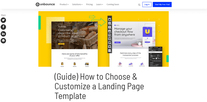 Unbounce customization