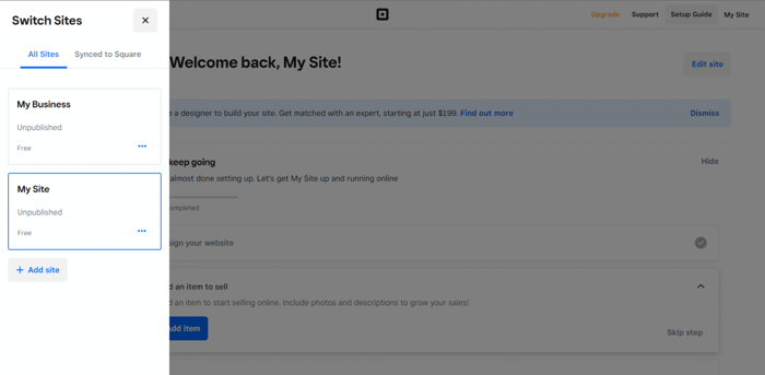 What is Weebly: Weebly square switch websites