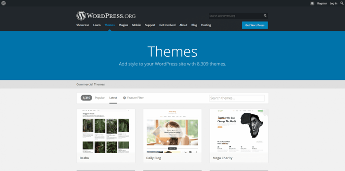 WordPress themes