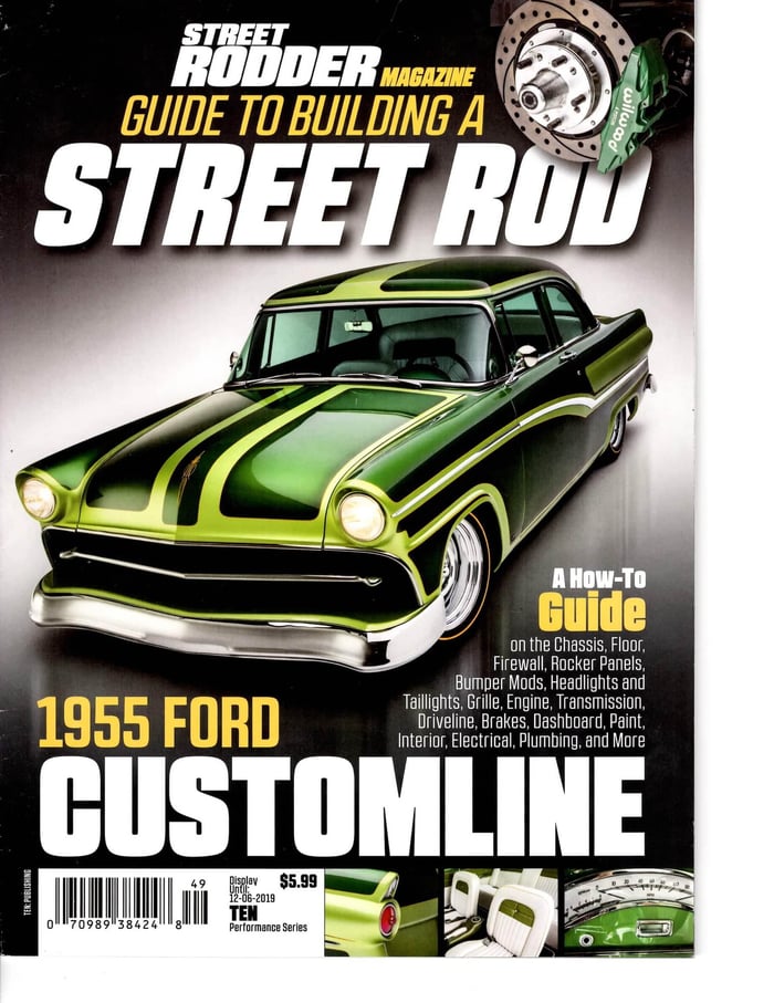 Street Rodder Magazine Cover 12-6-2019