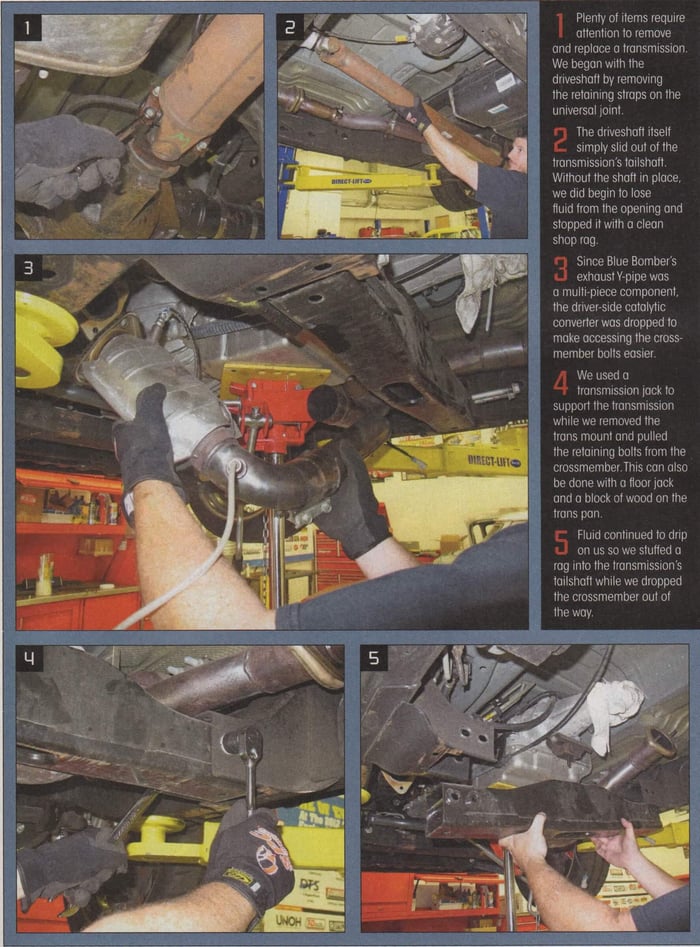 4L70E Performance Transmission Install while you sleep