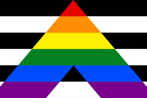Straight Ally Pride Flag