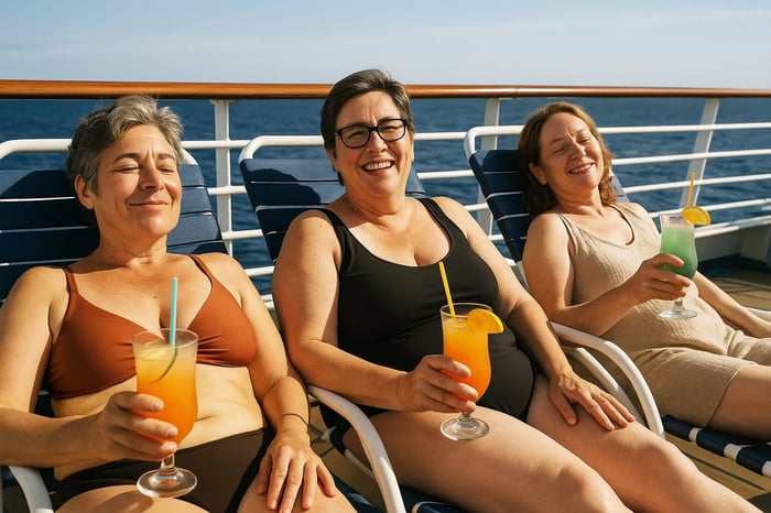 Lesbians on a Gay Cruise