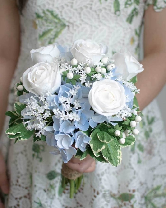 Recreate a Real Flower Bouquet with Paper Flowers