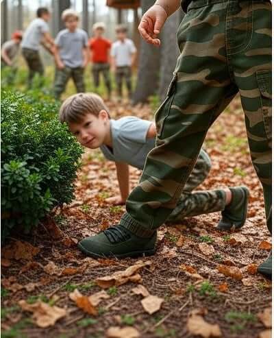 Camouflage Hose Jungen