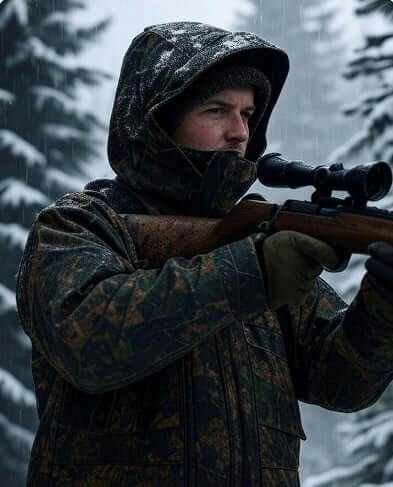 Jagdwinterregenjacke
