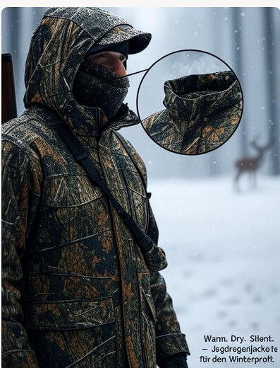 Winter Jagdregenjacke