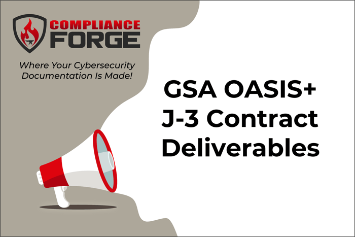 GSA OASIS J-3 Contract Deliverables