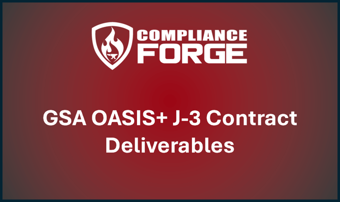 GSA OASIS J-3 Contract Deliverables