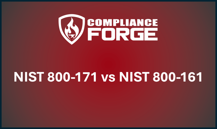 NIST 800-171 vs NIST 800-161