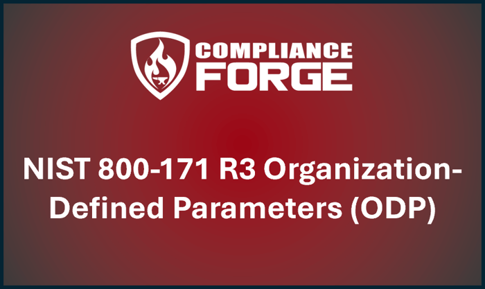 NIST 800-171 ODP