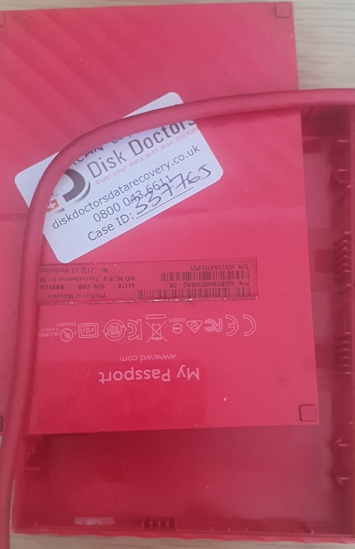 Western Digital My Passport 1TB data recovery