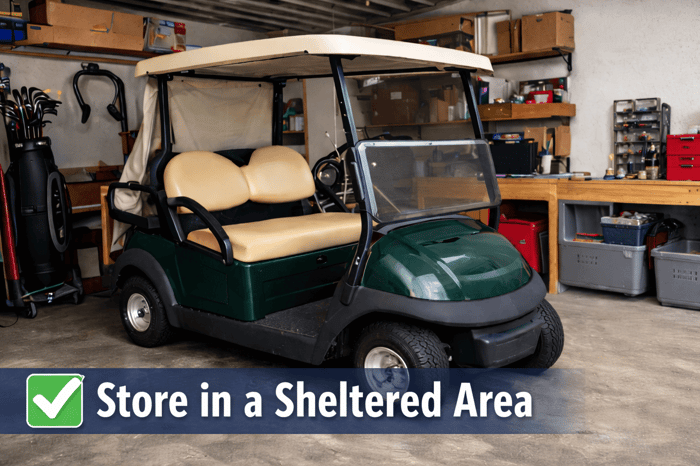 Golf Cart Winter Maintenance