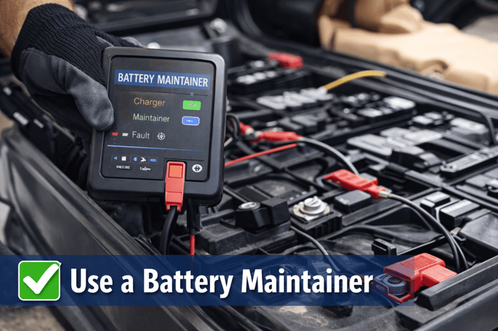 Winter Golf Cart Battery Maintenance
