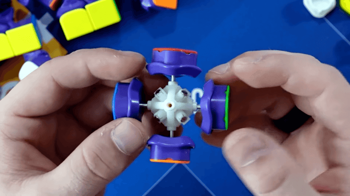Installed center magnets