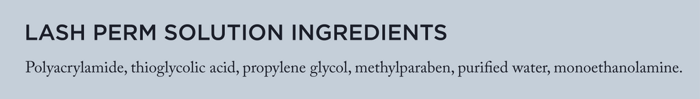 lash-lift-ingredients