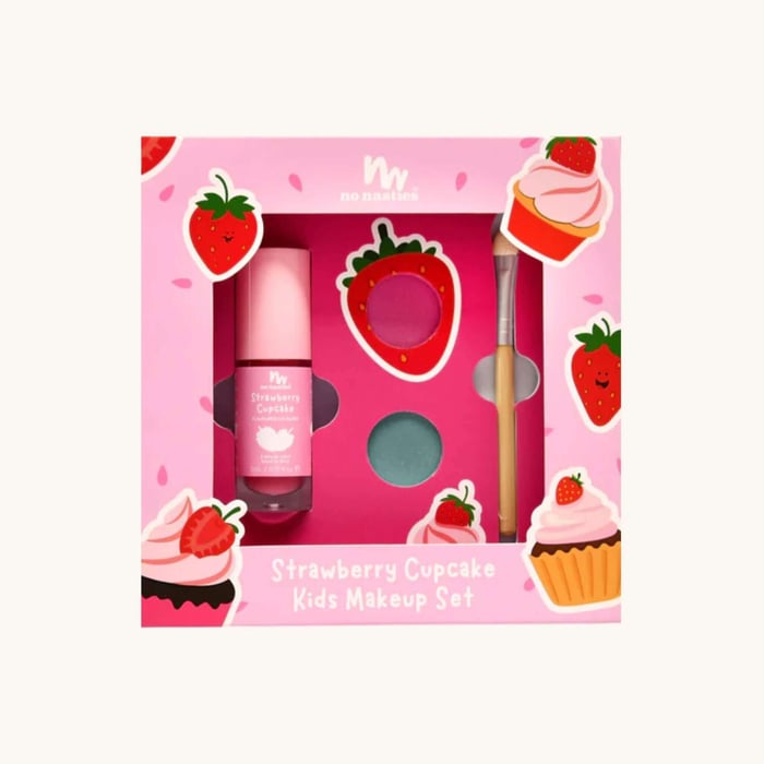 5-Piece Strawberry Cupcake, Mermaid or Unicorn Makeup for Kids