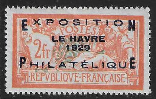 257A exposition philatélique du Havre recto