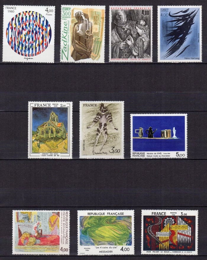 timbres de France neufs