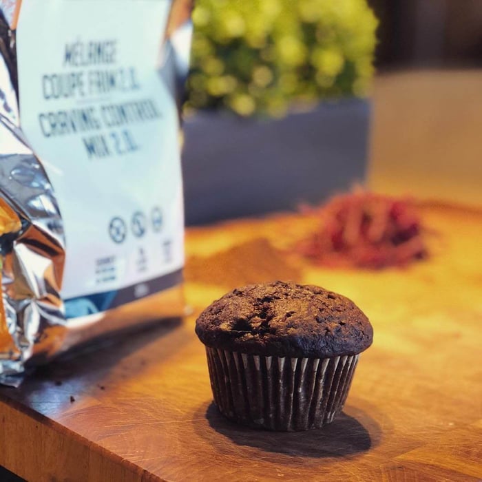 Muffins choco-betteraves vegan