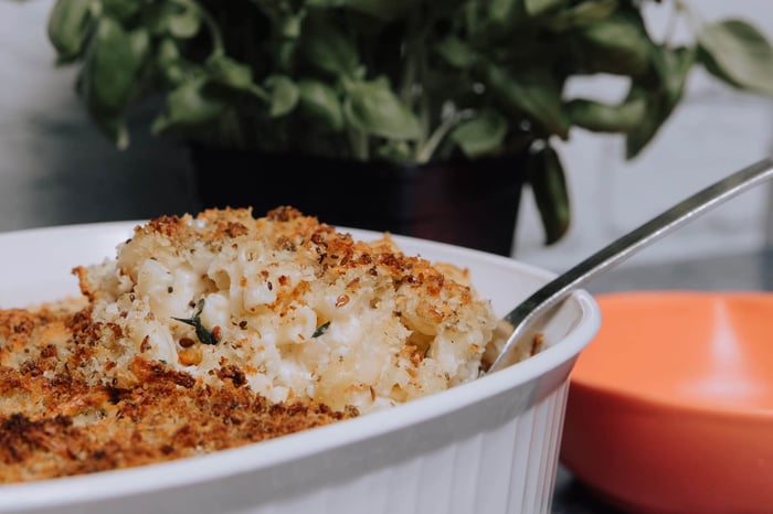 MACARONI GRATINÉ CROUSTILLANT