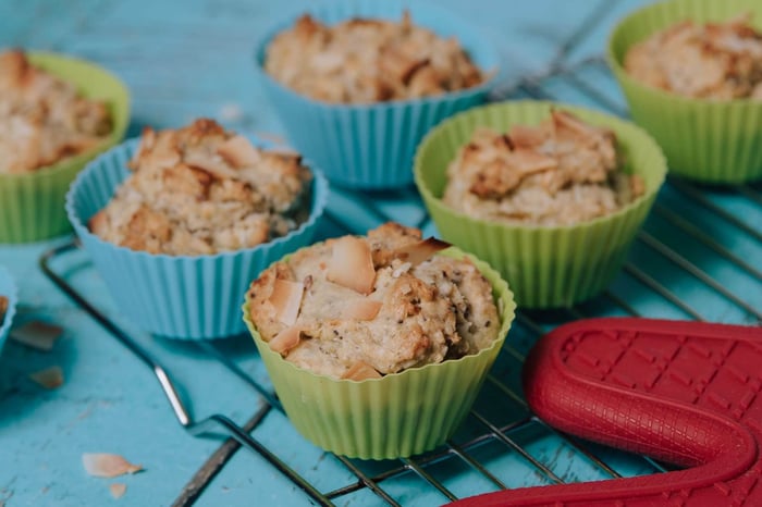 MUFFINS À LA NOIX DE COCO