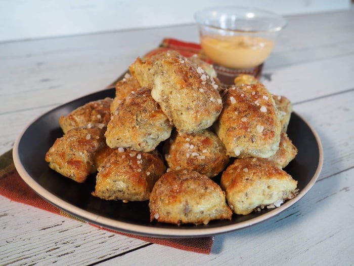 Bouchées de pretzel au Mélange Coupe Faim