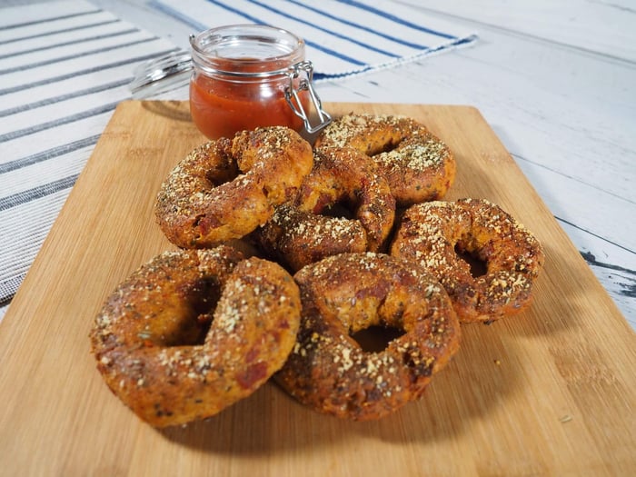 Bagel à la pizza au Mélange Coupe Faim