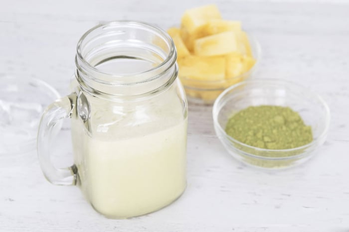 Smoothie ananas et coconut